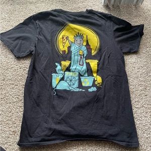 New York Comic Con 2021 Black Pizza Rat T-shirt Short Sleeve Mens M